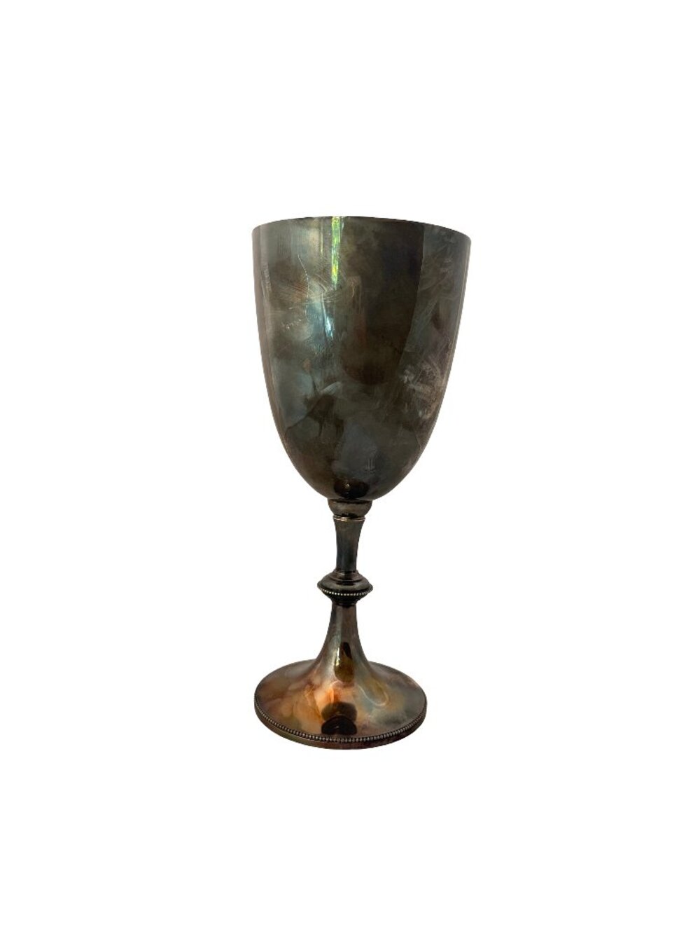 Mappin & Webb Silver Plate Wine Goblet Chalice Vintage Collectible Cup Drinks